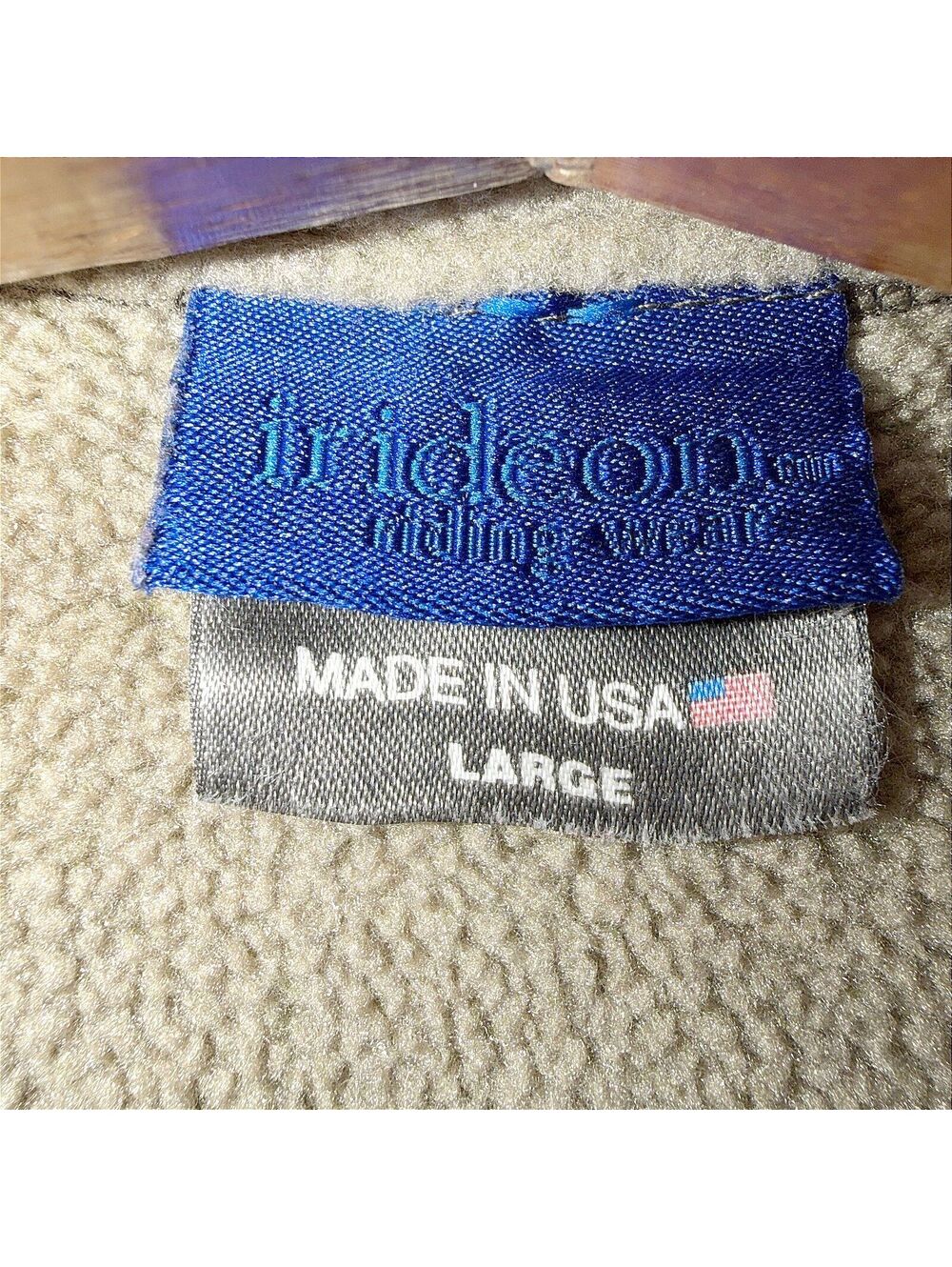 Irideon Riding Wear Quarter Zip Sweatshirt - L - Picture 4 of 7